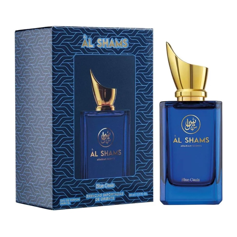 [52198] BLUE OASIS UNISEX EDP 80ML AL SHAMS- FRAGANCIAS IMPORTADAS