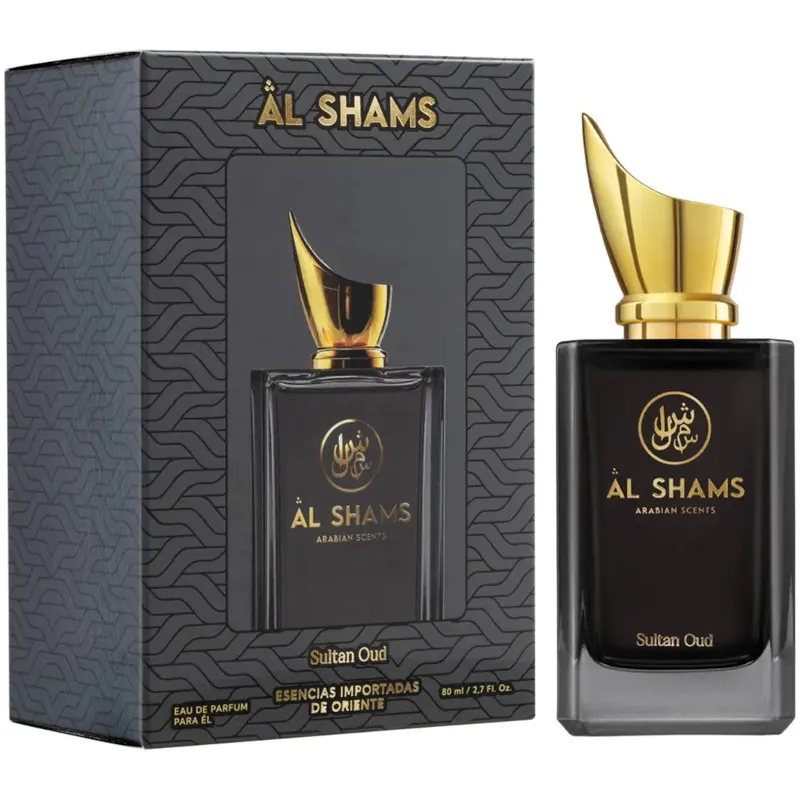 SULTAN OUD MEN EDP 80ML AL SHAMS- FRAGANCIAS IMPORTADAS