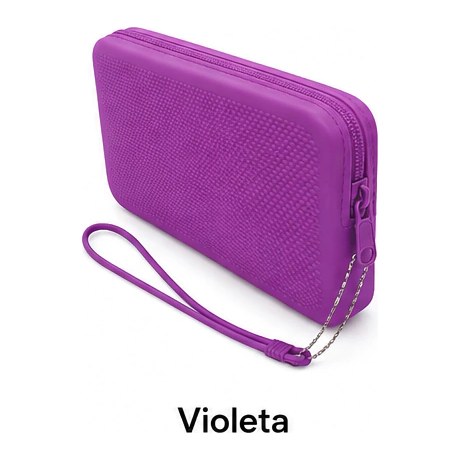 [25212] NECESER SILICONA MEDIANO MONOCROMO	VIOLETA- THELMA Y LOUISE