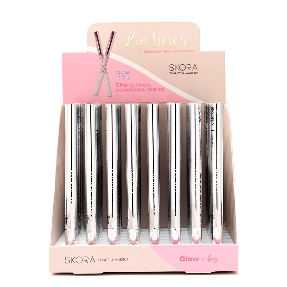 DELINEADOR LABIAL CON ESFUMADOR - SKORA