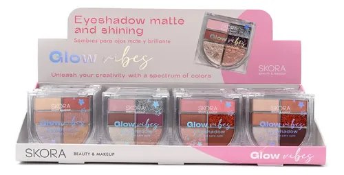 [52537] SOMBRA PARA OJOS COMBINADAS X 6 TONOS - SKORA