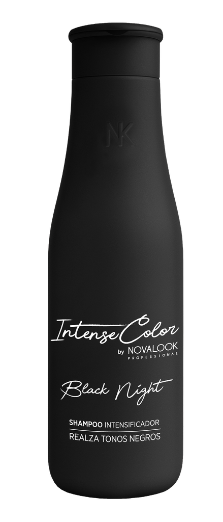 SHAMPOO INTENSE COLOR BLACK NIGHT - 375 ML - BOTELLA NOVALOOK