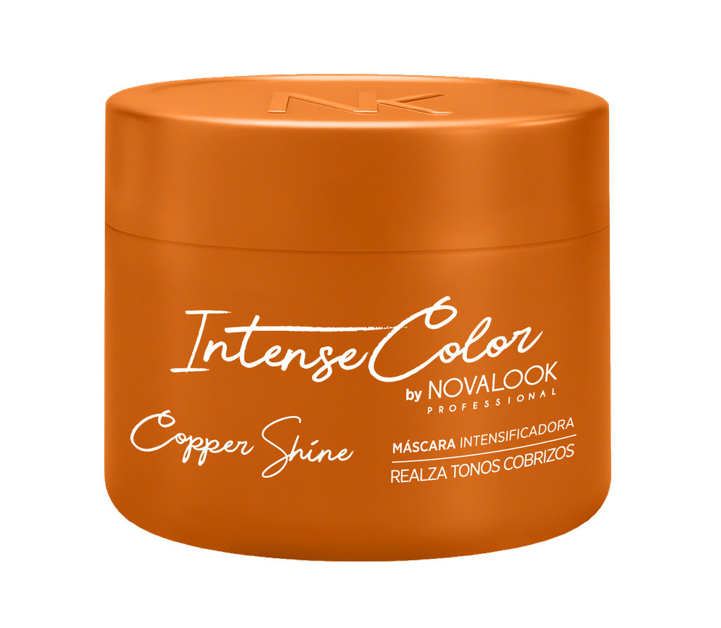 MÁSCARA INTENSE COLOR COPPER SHINE - 250 ML - POTE NOVALOOK