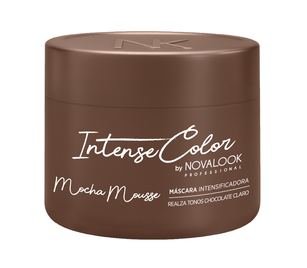 MÁSCARA INTENSE COLOR MOCHA MOUSSE - 250 ML - POTE NOVALOOK
