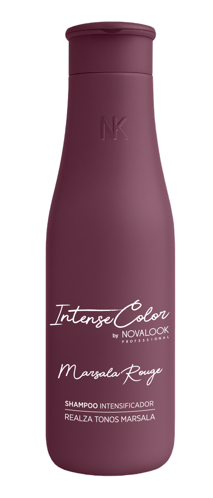SHAMPOO INTENSE COLOR MARSALA ROUGE - 375 ML - BOTELLA NOVALOOK