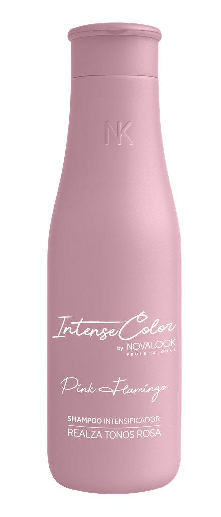 SHAMPOO INTENSE COLOR PINK FLAMINGO - 375 ML - BOTELLA NOVALOOK