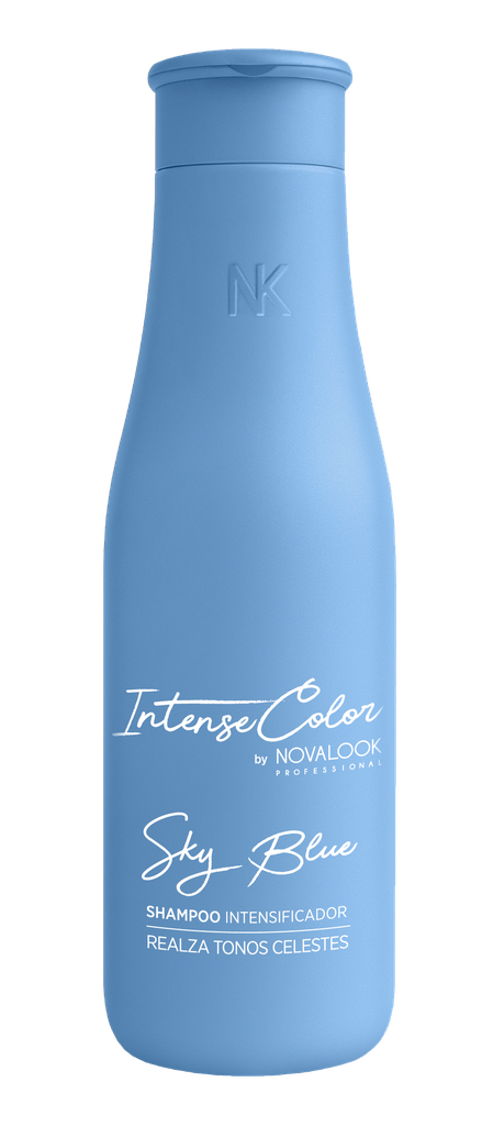 SHAMPOO INTENSE COLOR SKY BLUE - 375 ML - BOTELLA NOVALOOK