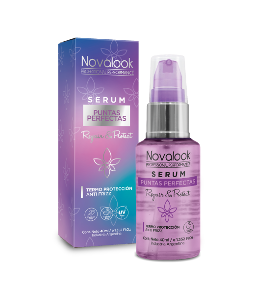 SÉRUM PUNTAS PERFECTAS PROTECTOR TÉRMICO - 40 ML - FRASCO NOVALOOK