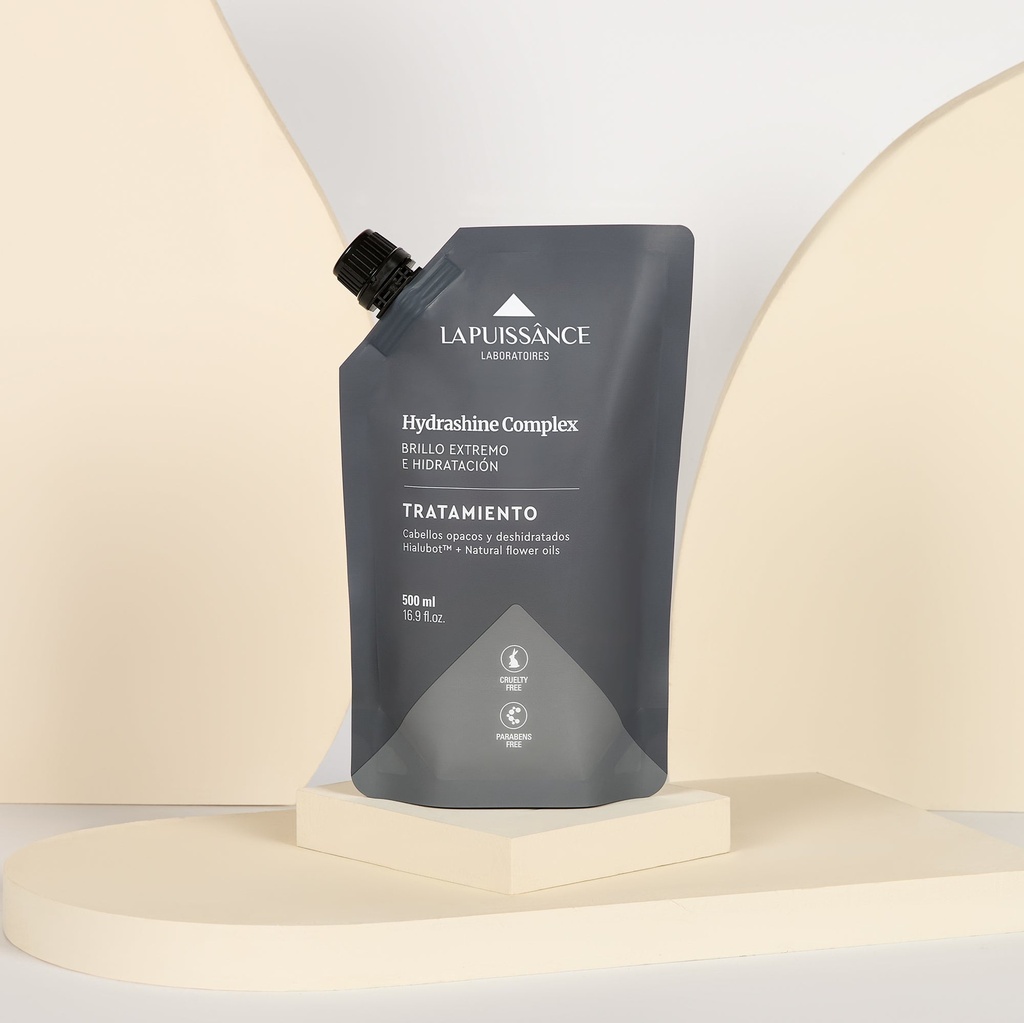 TRATAMIENTO HYDRASHINE COMPLEX REPUESTO - 500 ML - DOYPACK LA PUISSANCE