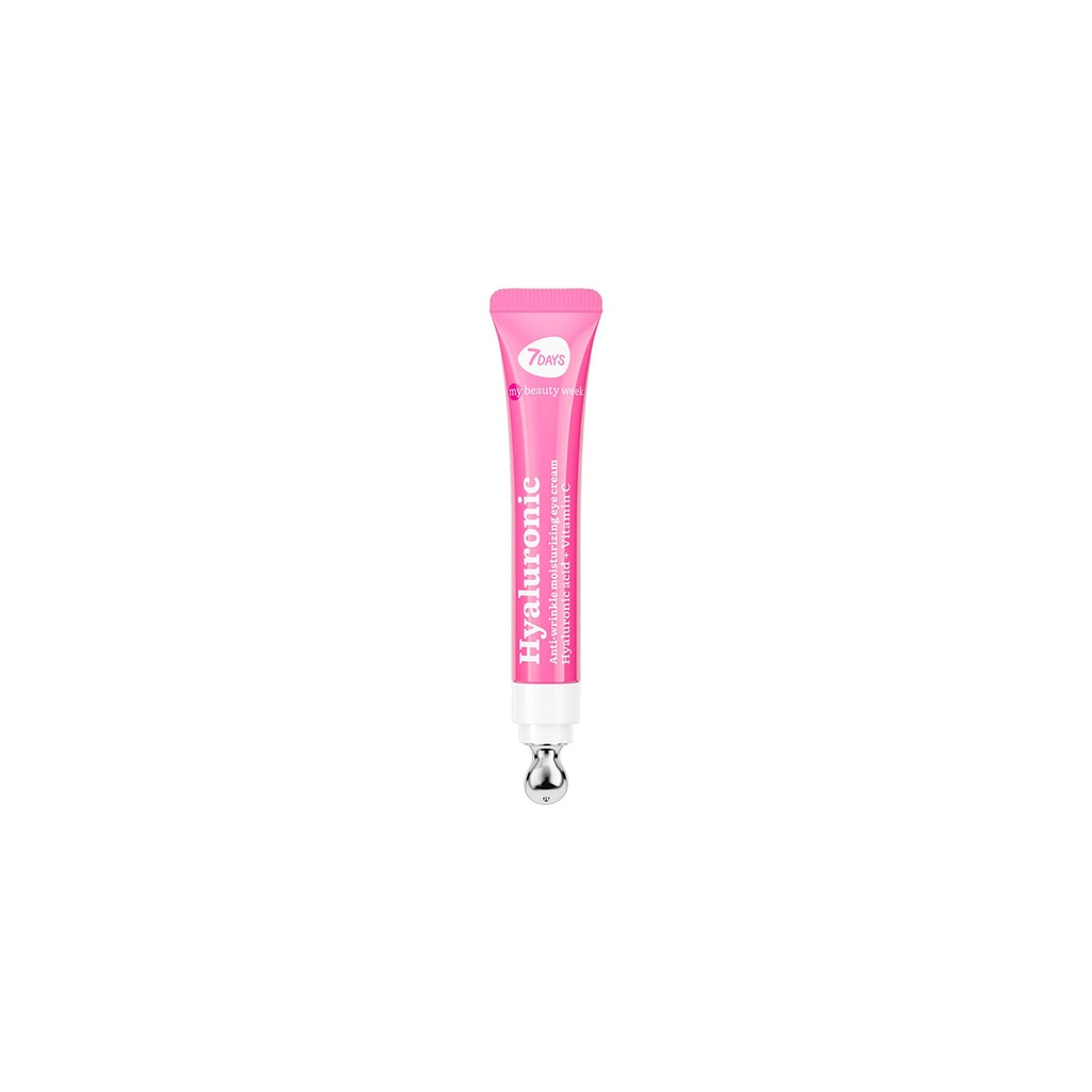 CREMA CONTORNO DE OJOS ANTI-WRINKLE MOISTURIZING HIALURÓNICO - 18 ML 7DAYS