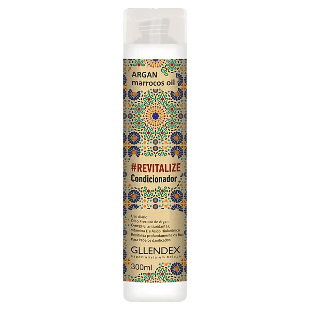[41456] ACONDICIONADOR ARGAN MARROCOS OIL REVITALIZE (300 ML - FRASCO) GLLENDEX