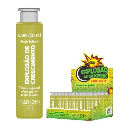 AMPOLLA EXPLOSION DE CRECIMIENTO (15 ML - FRASCO) GLLENDEX