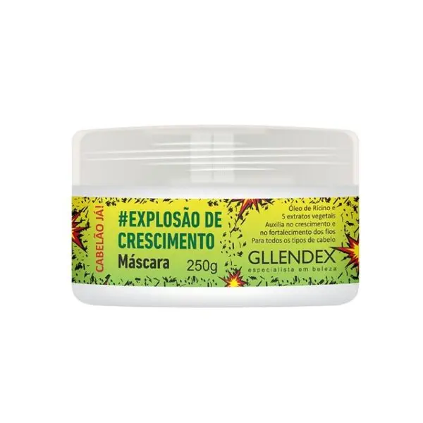 MASCARA EXPLOSION DE CRECIMIENTO (250 G - POTE) GLLENDEX