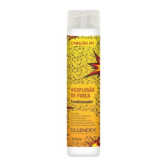 [41453] ACONDICIONADOR EXPLOSION DE FUERZA (300 ML - FRASCO) GLLENDEX