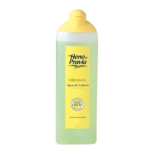 [46401] AGUA DE COLONIA (AMARILLO - 750 ML - FRASCO) HENO DE PRAVIA
