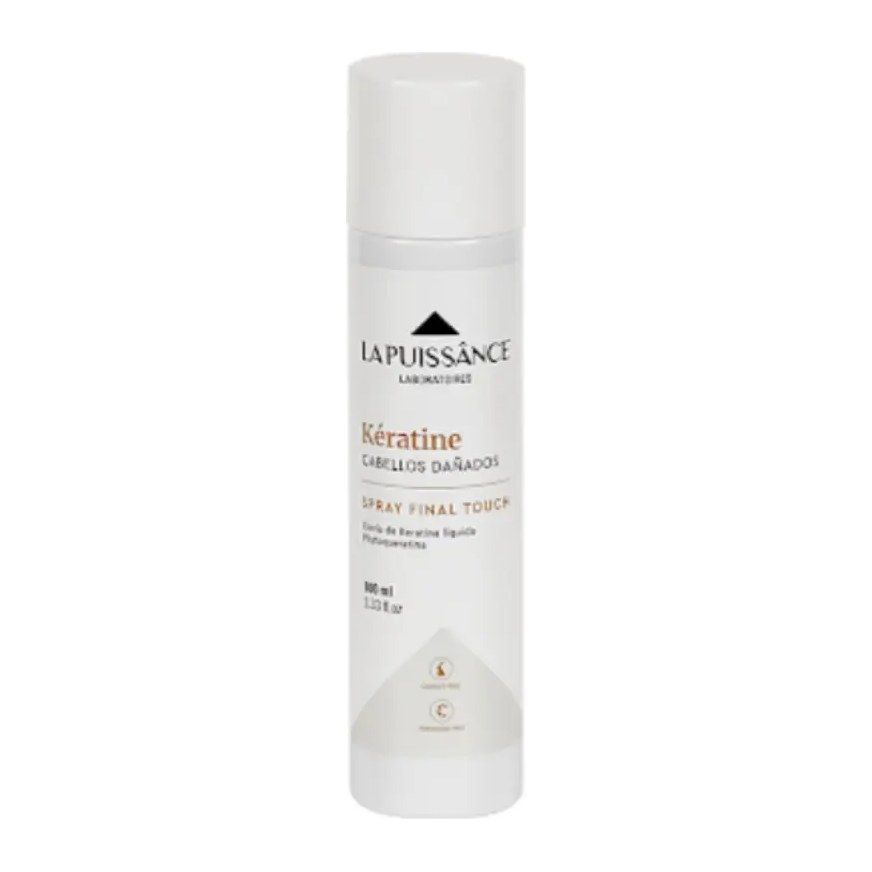 SPRAY LLUVIA DE QUERATINA LIQUIDA CON PHYTOQUERATINA FINAL TOUCH  (100 ML - FRASCO) LA PUISSANCE