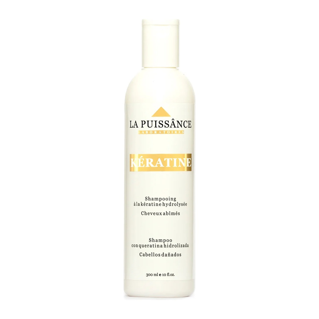 SHAMPOO CON QUERATINA HIDROLIZADA (300 ML - FRASCO) LA PUISSANCE
