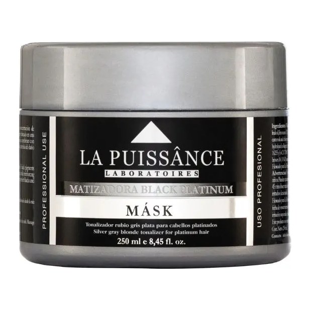 MÁSCARA BLACK PLATINIUM (250 ML - FRASCO) LA PUISSANCE