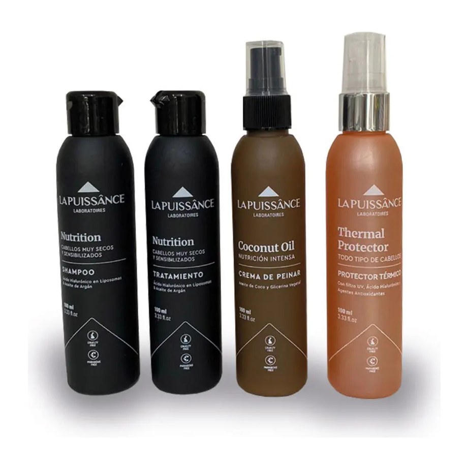 [48560] TRAVEL KIT SPORT (SH+TRAT+CCP COCO+TERMICO) 100ML (100ML) LA PUISSANCE