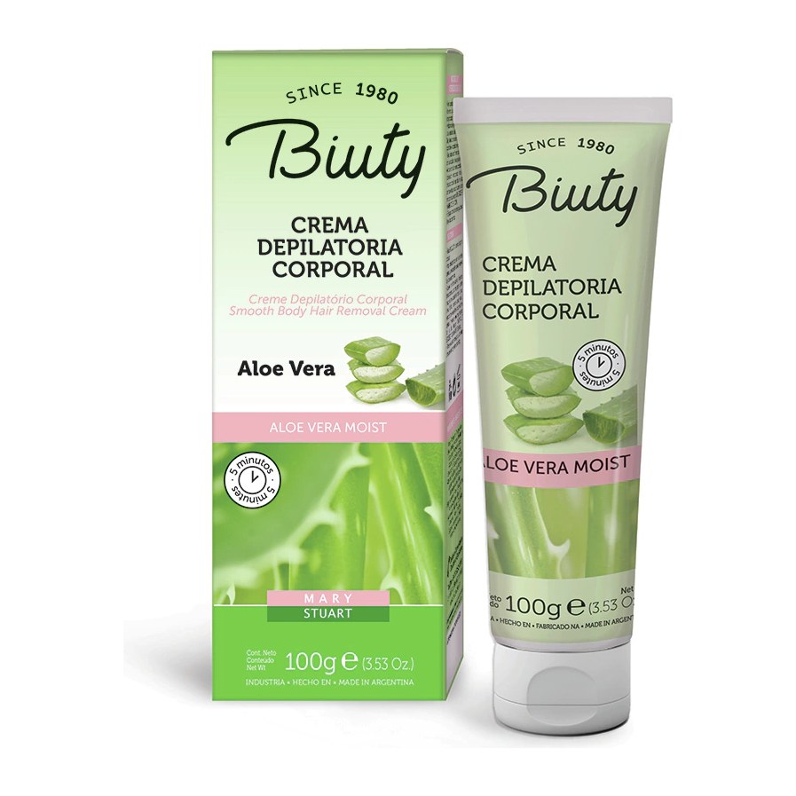 CREMA DEPILATORIA CORPORAL ALOE VERA (100 G - POTE) SISCOM