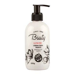 BIUTY CREMA PARA MANOS SIN TACC (250 G - DOSIFICADOR) SISCOM