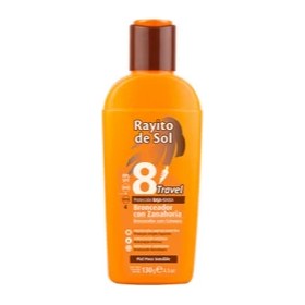 BRONCEADOR CON ZANAHORIA FPS 8 TRAVEL  (130 G - DOSIFICADOR) RAYITO DE SOL