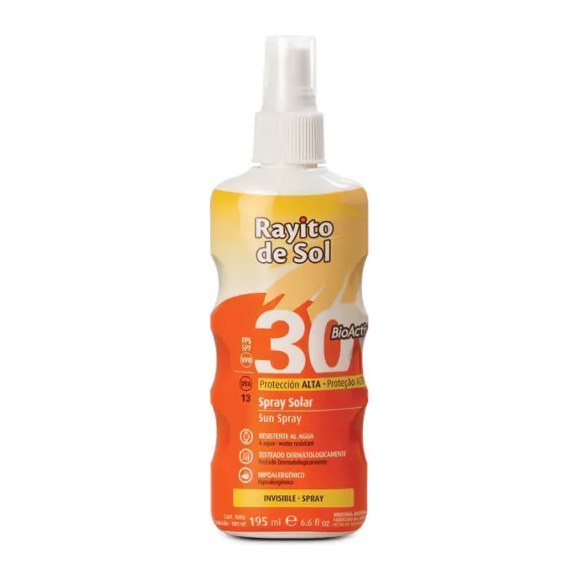 SPRAY SOLAR FPS 30  (195 ML - AEROSOL) SISCOM