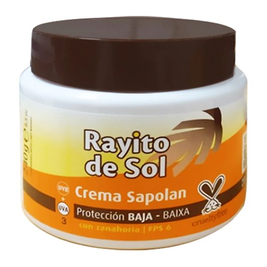 CREMA SAPOLAN ZANAHORIA FPS 6 (PROTECCION BAJA) (280 G - POTE) SAPOLAN DUBARRY