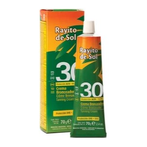 CREMA BRONCEADORA FPS 30  (70 G - CAJA) RAYITO DE SOL
