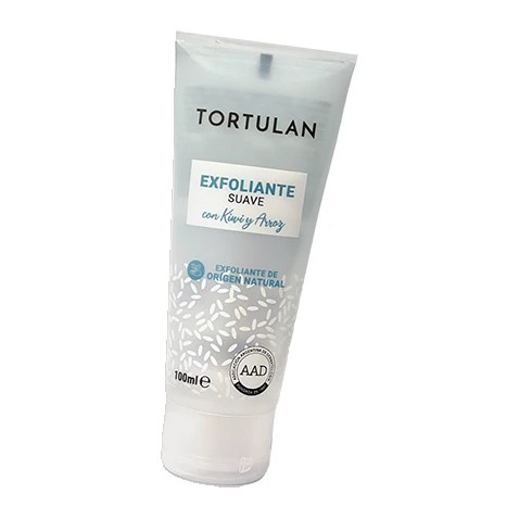 EXFOLIANTE SUAVE  CON KIWI Y ARROZ (100 ML - POMO) TORTULAN