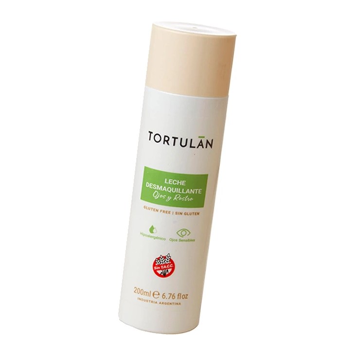 [41170] LECHE DESMAQUILLANTE SIN TACC (200 ML - FRASCO) TORTULAN