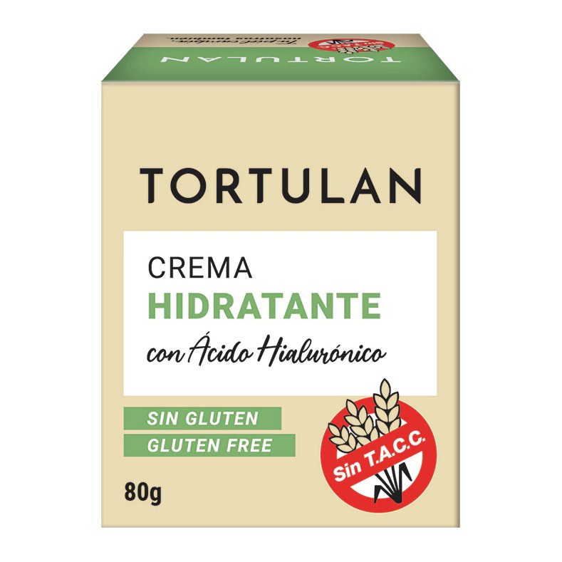 CREMA HIDRATANTE CON ACIDO HIALURONICO SIN TACC (80 G - CAJA) TORTULAN
