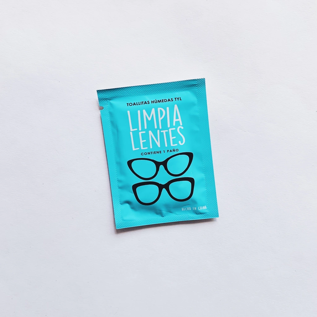 LIMPIALENTES (TURQUESA - 1 PAÑO - BOLSA) THELMA Y LOUISE