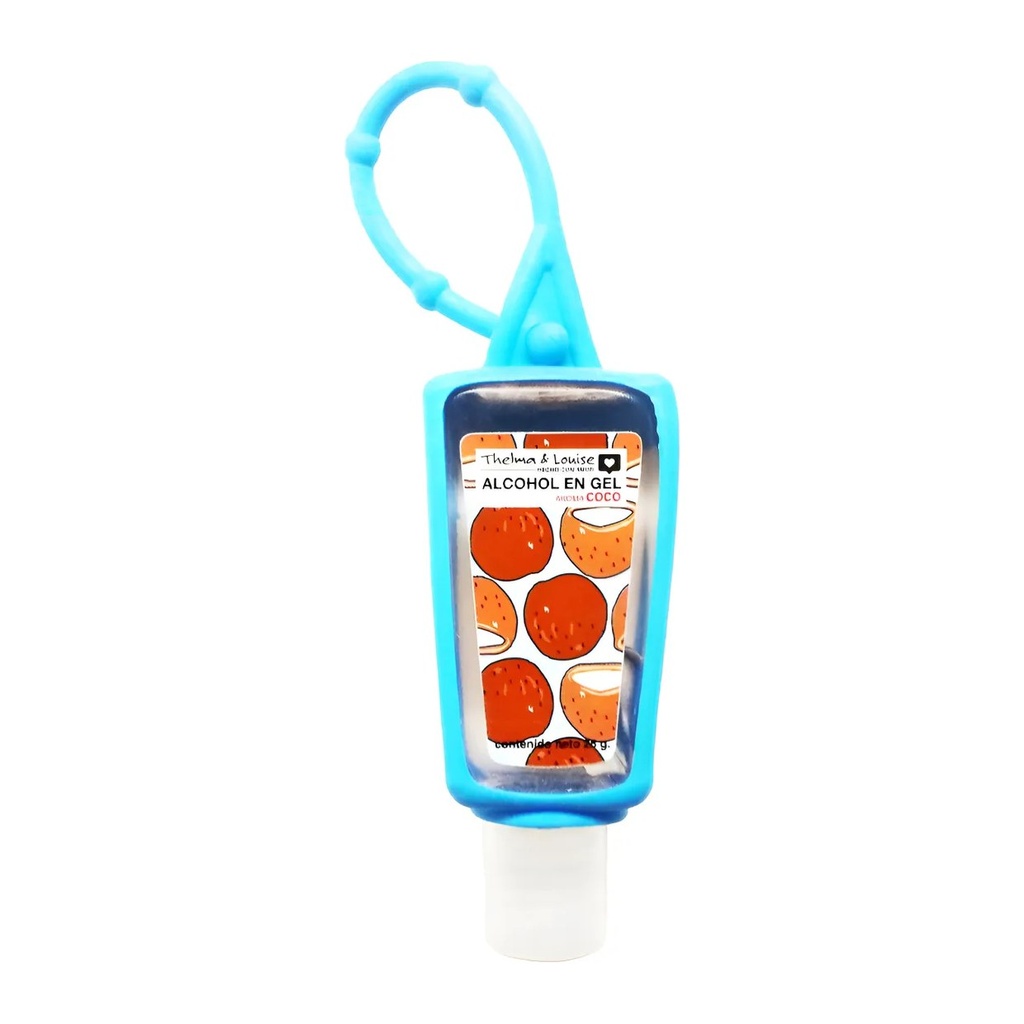 HOLDER ALCOHOL EN GEL COCO (25 GR - POMO) THELMA Y LOUISE