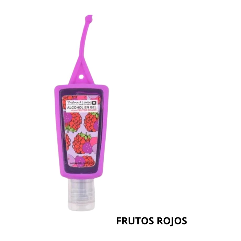 HOLDER ALCOHOL EN GEL FRUTOS ROJOS (25 GR - POMO) THELMA Y LOUISE