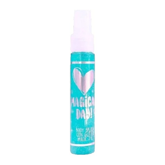 [46866] BODY SPLASH CON GLITTER  (CELESTE - 30 ML - POMO) THELMA Y LOUISE