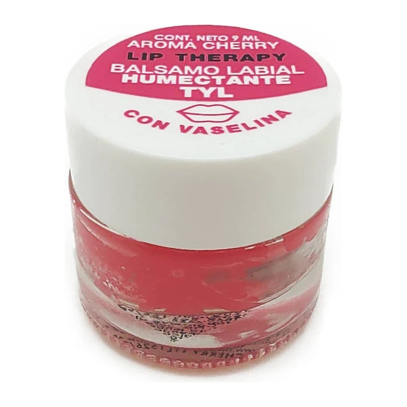[48499] BALSAMO LABIAL HUMECTANTE CON VASELINA  CHERRY (10 ML - FRASCO) THELMA Y LOUISE