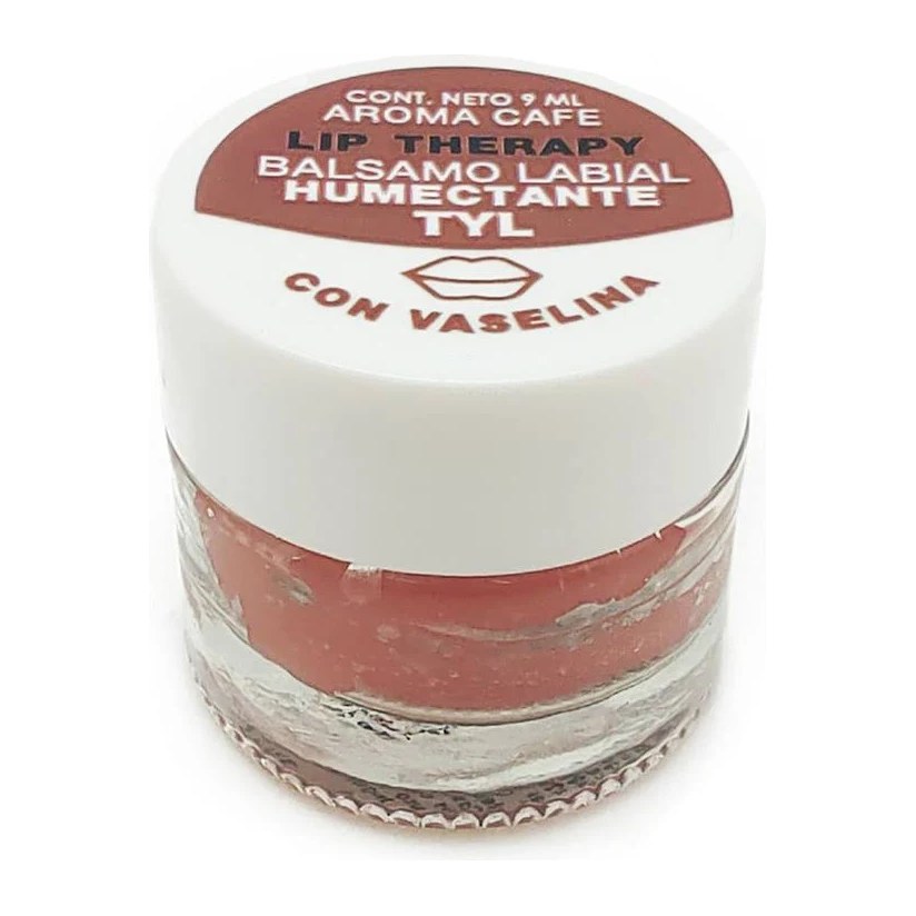 [48502] BALSAMO LABIAL HUMECTANTE CON VASELINA CAFE (10 ML - FRASCO) THELMA Y LOUISE