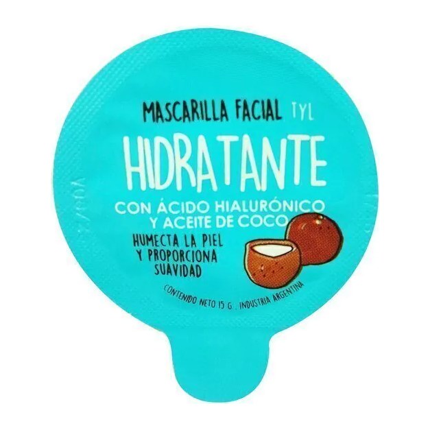 [47650] TARRO MASCARA FACIAL COCO (1.5 G - POTE) THELMA Y LOUISE