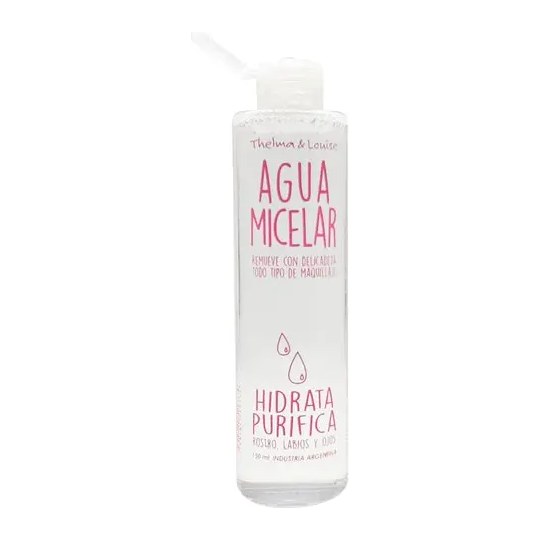 [46972] AGUA MICELAR DESMAQUILLANTE FIJADOR DE MAQUILLAJE (30 ML - FRASCO) THELMA Y LOUISE