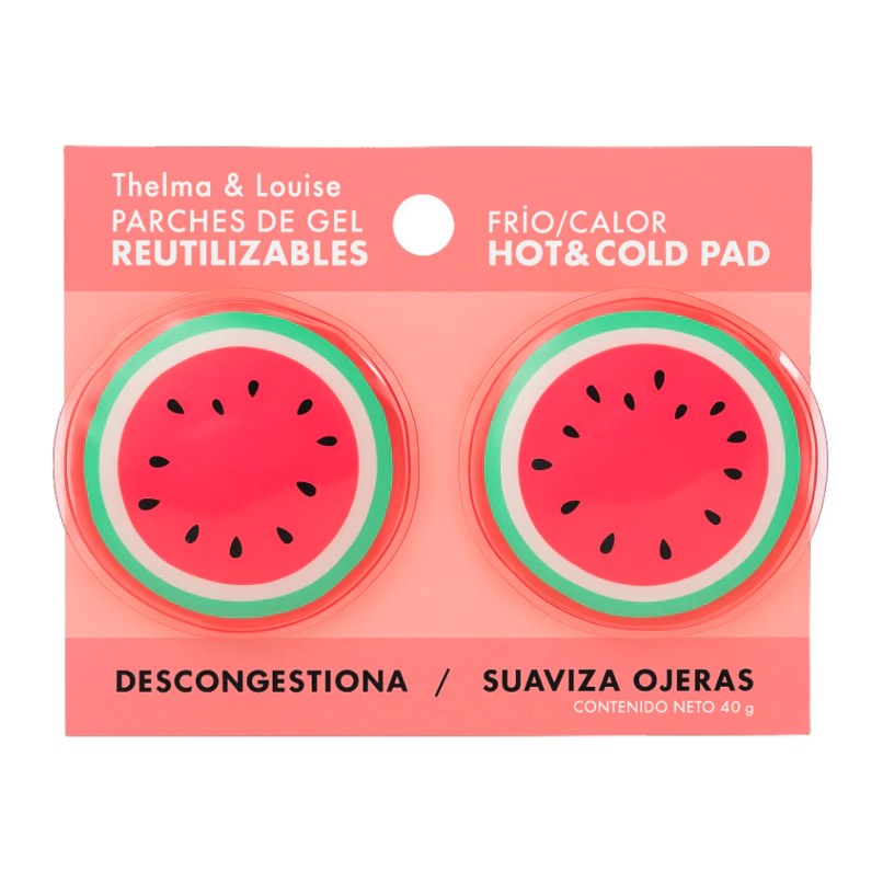 [46798] PADS DESCONGESTIVOS PARA OJOS FRIO/CALOR (40 GR - BOLSA) SANDÍA THELMA Y LOUISE