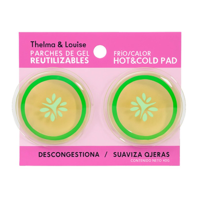 PADS DESCONGESTIVOS PARA OJOS FRIO/CALOR (40 GR - BOLSA) THELMA Y LOUISE