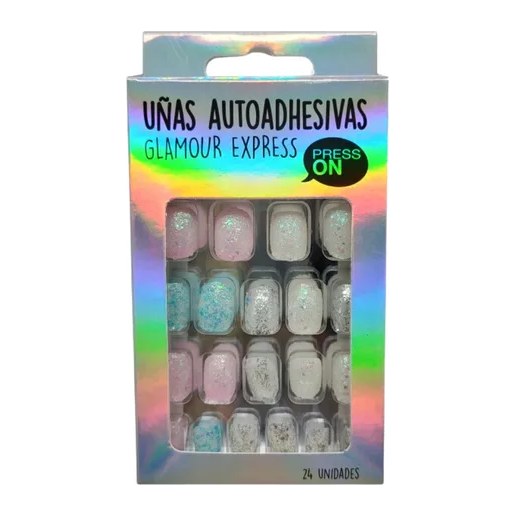 [46778] UÑAS AUTOADHESIVAS CIELO (24 UND - CAJA) THELMA Y LOUISE