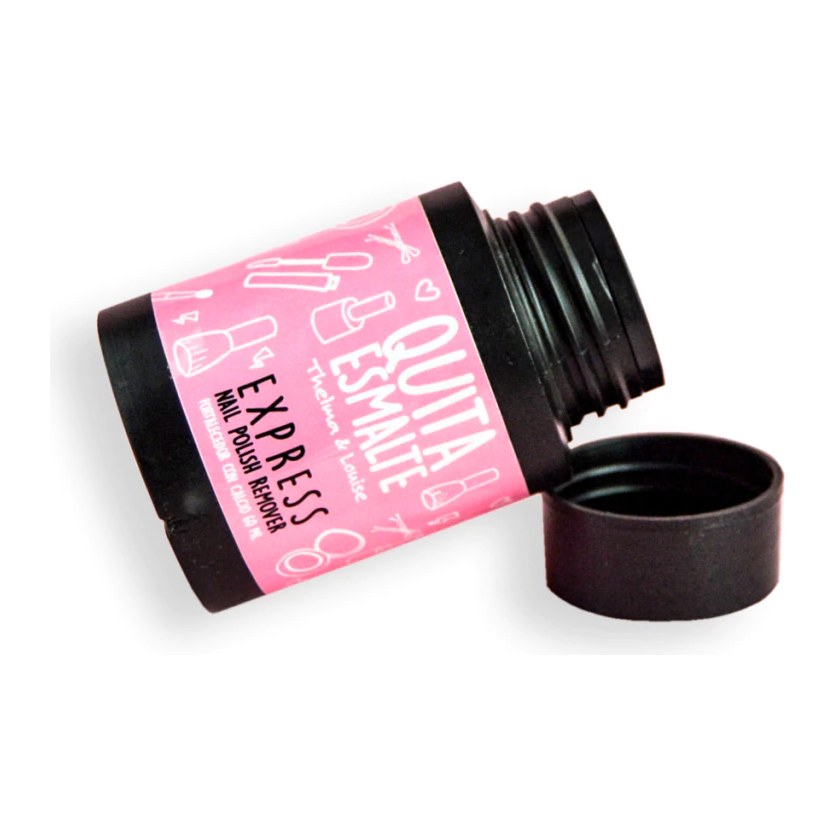 [46950] QUITAESMALTE EXPRESS EXTRA SUAVE C/CALCIO  (60 ML - FRASCO) THELMA Y LOUISE