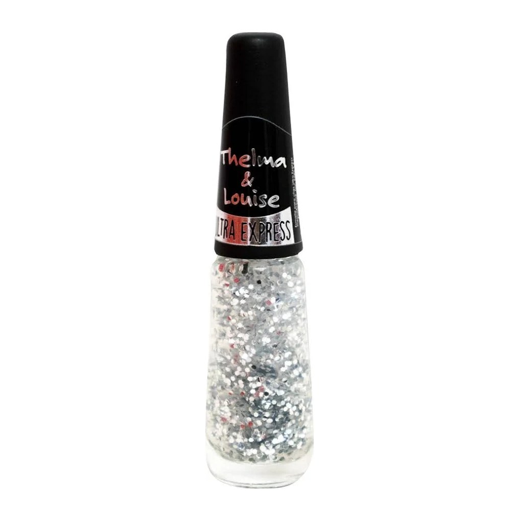 [47903] ESMALTE DE UÑAS CÓNICO (GLITTERS PLATA - 7.5 ML - FRASCO) THELMA Y LOUISE