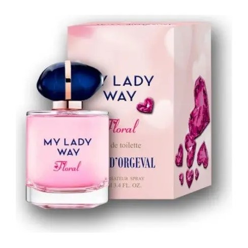[46484] MY LADY WAY FLORAL EDT (100 ML - CAJA) Y VES DORGEVAL
