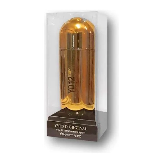 YD12 VIP FEM ACRILICO (212 VIP FEM-CAROLINA HERRERA) (80 ML - CAJA) Y VES DORGEVAL