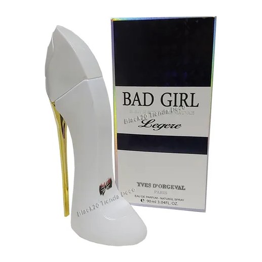 [45584] BAD GIRL LEGERE CAROLINA HERRERA LEGEND (BLANCO - 90 ML - ESTUCHE) Y VES DORGEVAL