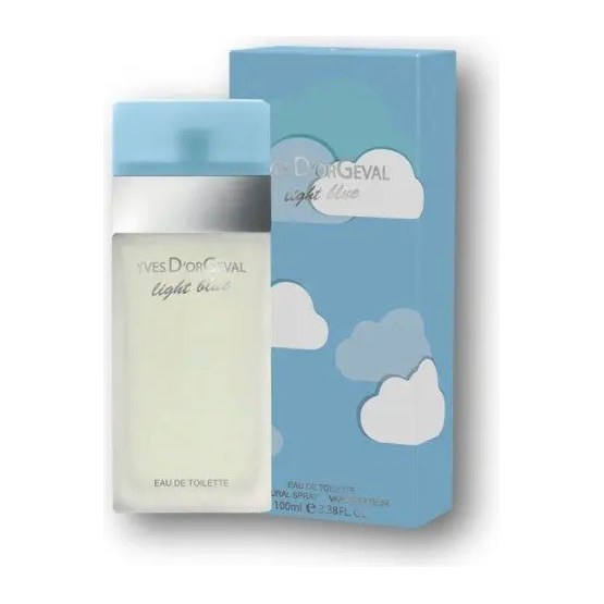 D'ORGEVAL LIGHT BLUE FEM EDT LIGHT BLUE - DOLCE GABBANA (100 ML - CAJA) Y VES DORGEVAL