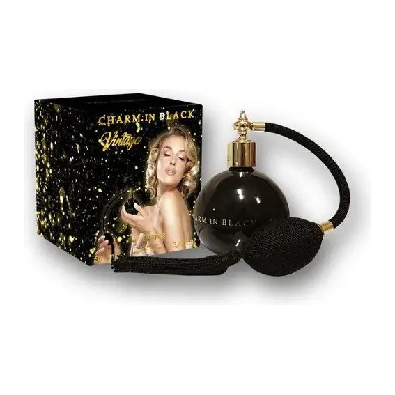 CHARM IN BLACK  VINTAGE (JESUS DEL POZO IN BLACK) (110ML - CAJA) Y VES DORGEVAL